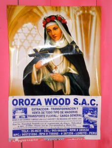 Poster for Oroza Wood. Photo by Campbell Plowden/CACE